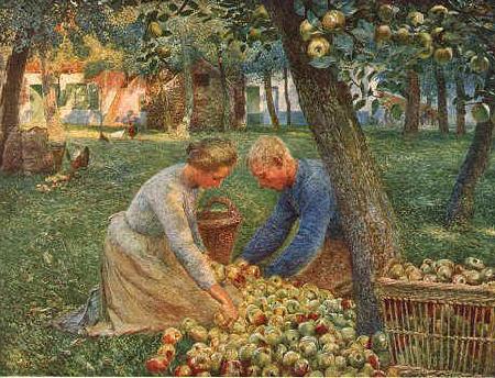 Emile Claus Orchard in Flanders china oil painting image
